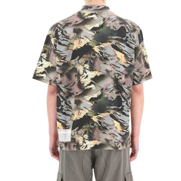 Tricouri Heron Preston Heron Preston Camouflage Print T-shirt Green Barbati (BM 13485020) 3