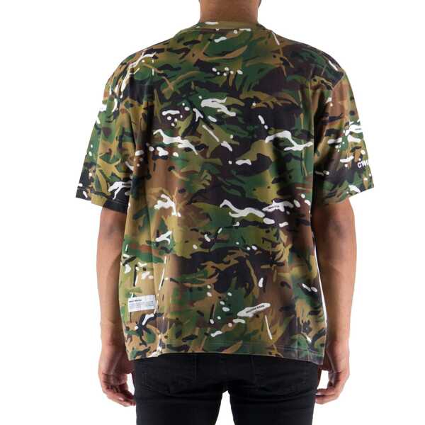 Tricouri Heron Preston Heron Preston Camouflage T-shirt Green Barbati (BM 13485023) 3