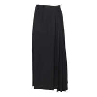 Fuste lungi Black skirt with pleats Femei