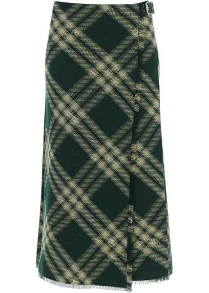 Fuste lungi Burberry Maxi Kilt With Check Pattern PRIMROSE IP CHECK Femei (BM 13485377) 5