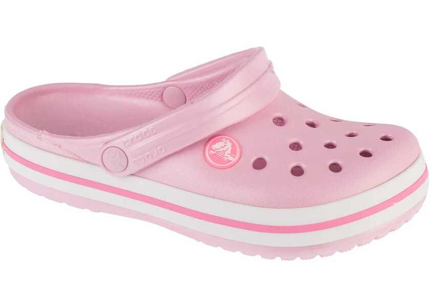 Slapi Crocs Crocband Clog K Pink Baieti (BM 13485704) 1