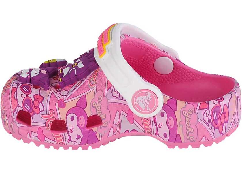 Papuci Crocs Hello Kitty and Friends Classic Clog Pink Fete (BM 13485719) 2