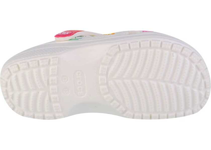 Papuci Crocs Classic Rainbow High Kids Clog White Fete (BM 13485728) 4