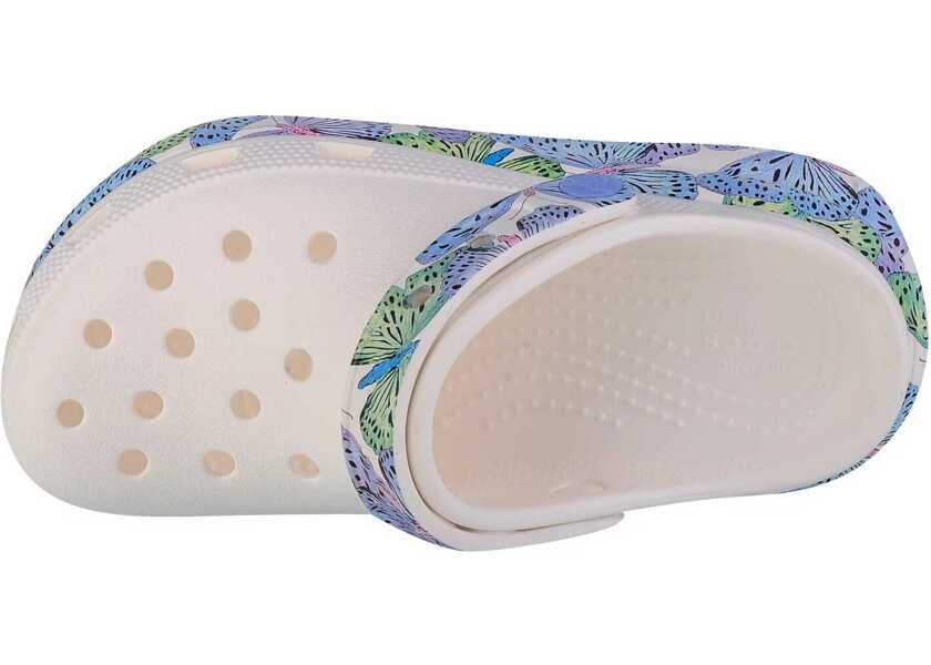 Papuci Crocs Cutie Crush Butterfly Kids Clog White Fete (BM 13485737) 3