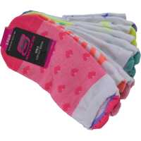Sosete Girls 6pk3D Heart Low Cut Fete