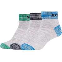 Sosete 3PPK Wm Mesh Ventilation Quarter Socks Fete