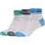 SKECHERS 3PPK Wm Mesh Ventilation Quarter Socks Grey