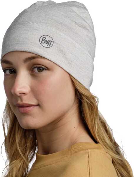 Caciuli Buff Merino Lightweight Beanie Solid White Barbati (BM 13486214) 4