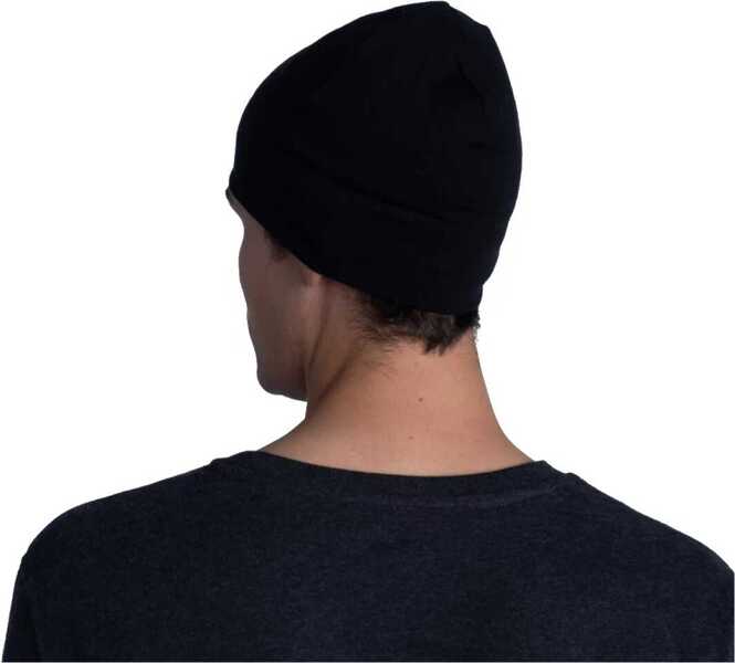 Caciuli Buff Merino Midweight Hat Beanie Black Barbati (BM 13486259) 4