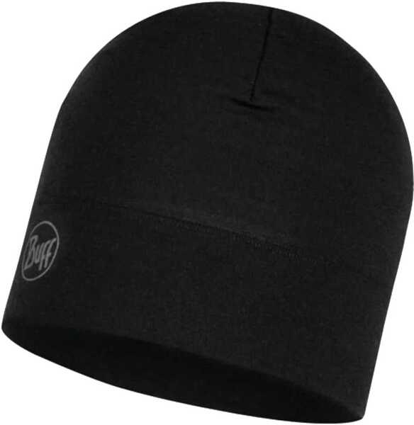 Caciuli Buff Merino Midweight Hat Beanie Black Barbati (BM 13486259) 1