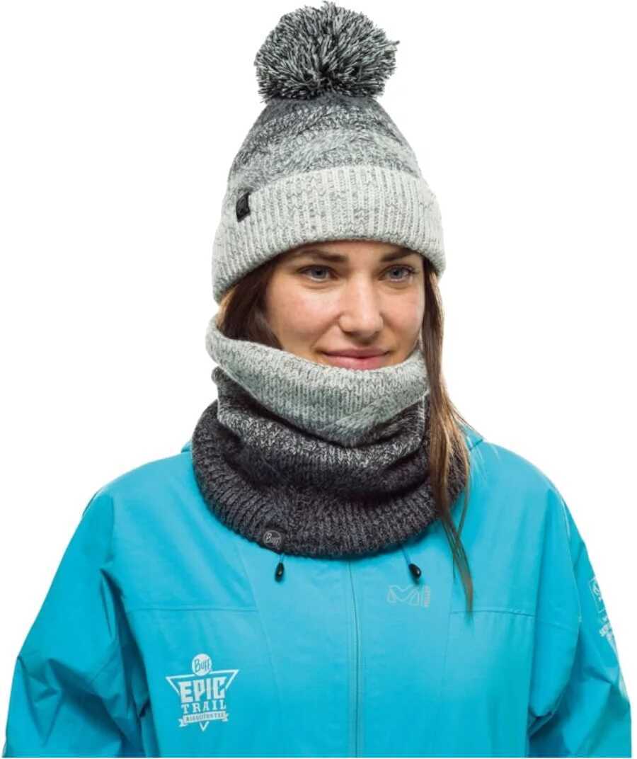 Caciuli Buff Masha Knitted Fleece Hat Beanie Grey Barbati (BM 13486328) 2