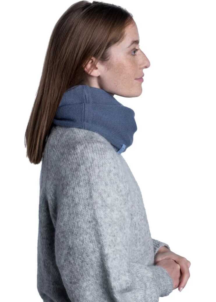 Esarfe Buff Yulia Knitted Infinity Scarf Blue Femei (BM 13486361) 4