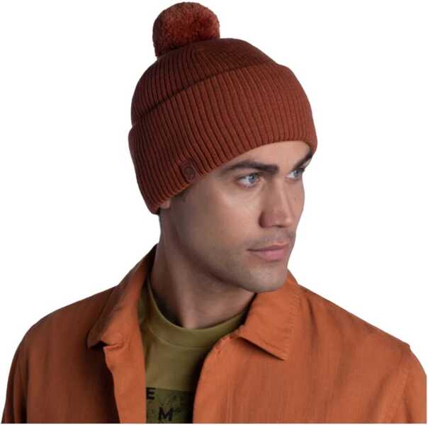 Caciuli Buff Tim Merino Hat Beanie Orange Barbati (BM 13486439) 2