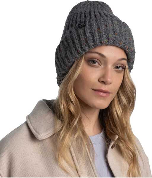 Caciuli Buff Kim Knitted Fleece Hat Beanie Grey Barbati (BM 13486499) 2