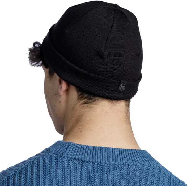 Caciuli Buff Elro Knitted Hat Beanie Black Barbati (BM 13486589) 3