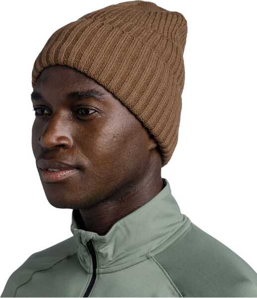Caciuli Buff Renso Knitted Fleece Hat Beanie Brown Barbati (BM 13486613) 3