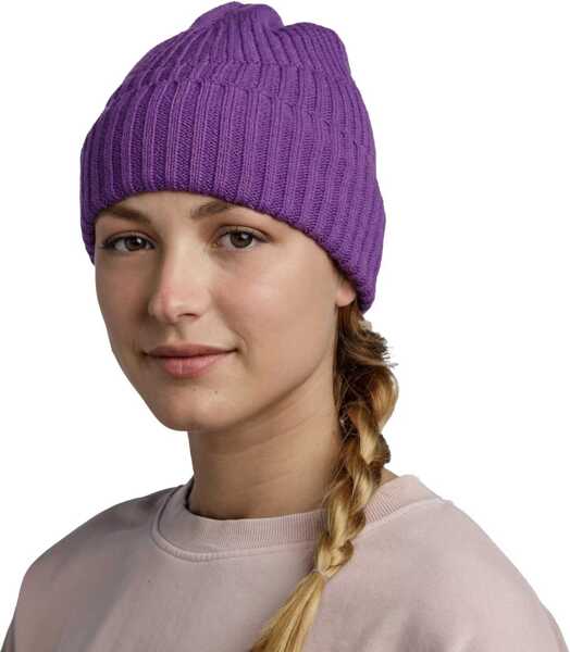 Caciuli Buff Renso Knitted Fleece Hat Beanie Purple Barbati (BM 13486616) 3