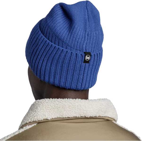 Caciuli Buff Renso Knitted Fleece Hat Beanie Blue Barbati (BM 13486619) 3