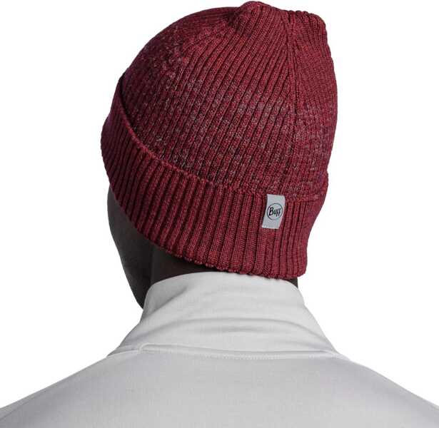 Caciuli Buff Merino Active Hat Beanie Burgundy Barbati (BM 13486625) 4