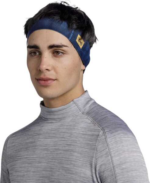 Caciuli Buff CoolNet UV Wide Headband Navy Barbati (BM 13486697) 2