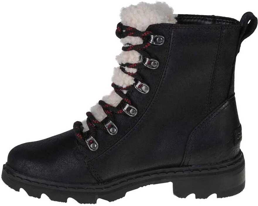 Bocanci de munte SOREL Lennox Lace Cozy WP Boot Black Femei (BM 13486889) 2