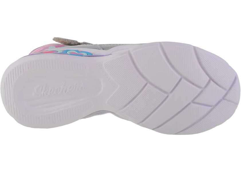 Bocanci SKECHERS Sweetheart Lights - Dreamy Love Silver Fete (BM 13487063) 4