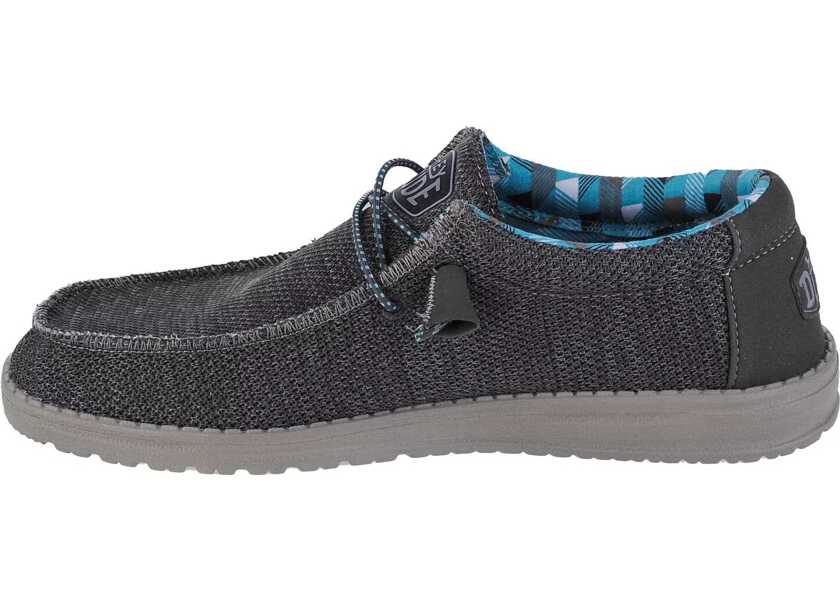 Sneakers Hey Dude Wally Sox Grey Barbati (BM 13487258) 2