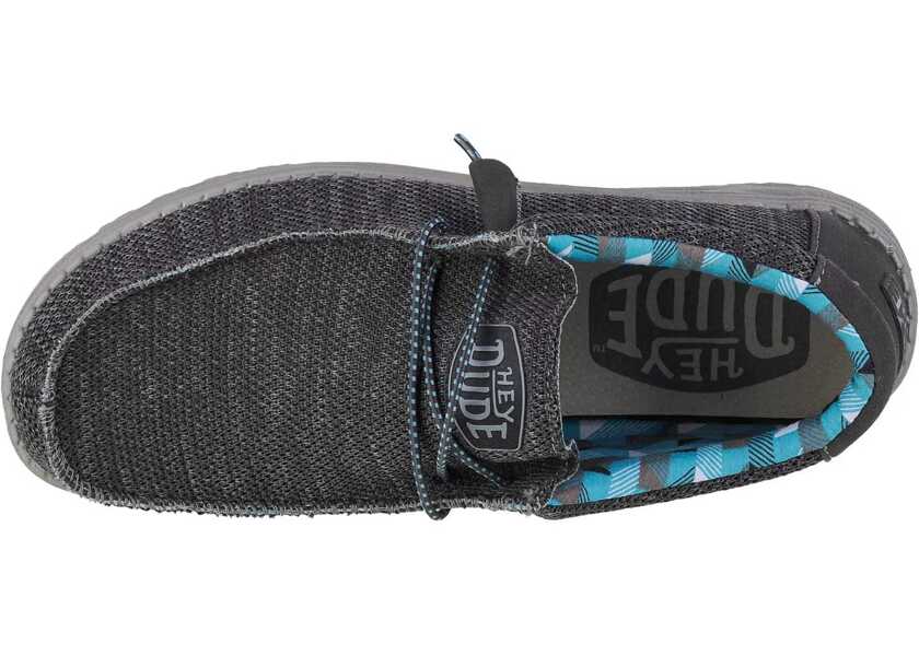 Sneakers Hey Dude Wally Sox Grey Barbati (BM 13487258) 3