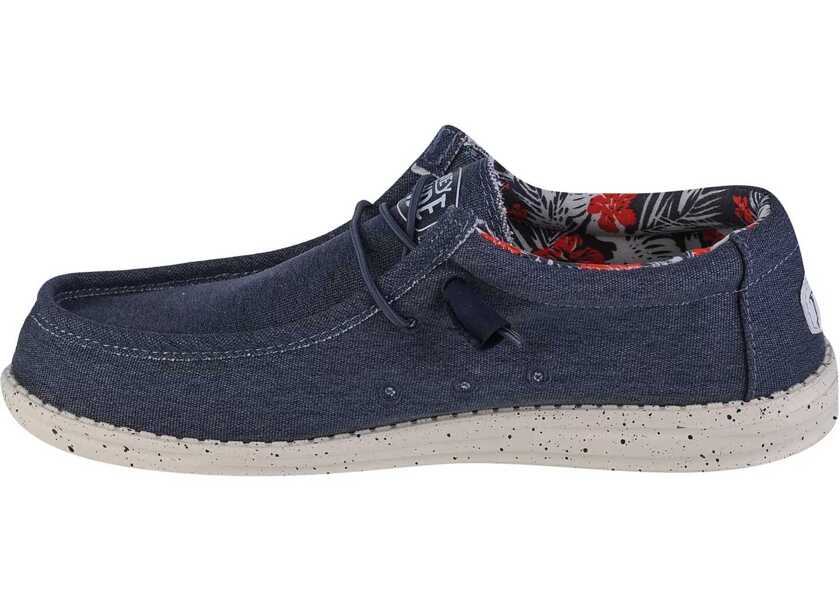 Sneakers Hey Dude Wally Stretch Canvas Blue Barbati (BM 13487279) 2
