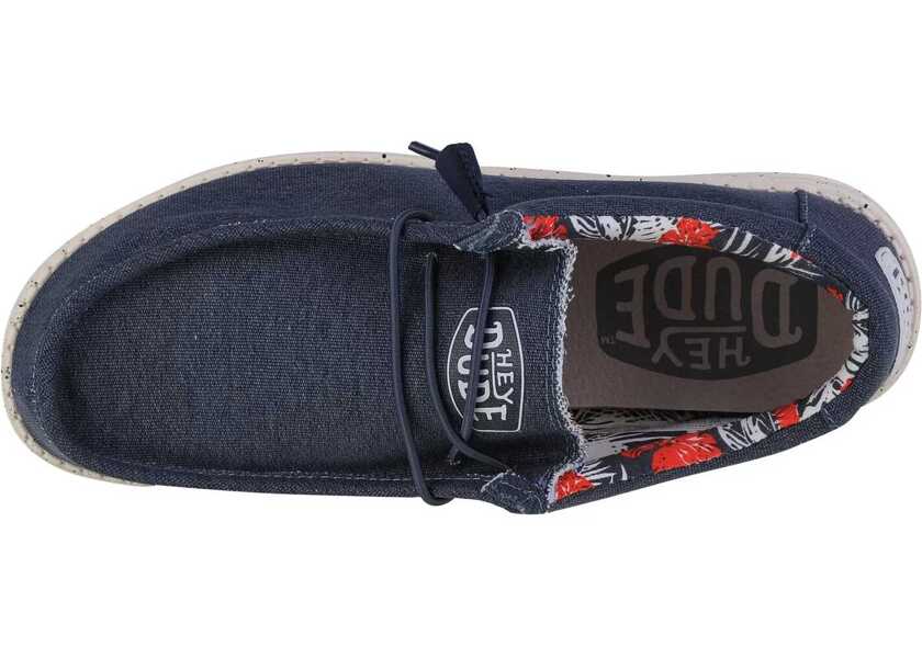 Sneakers Hey Dude Wally Stretch Canvas Blue Barbati (BM 13487279) 3