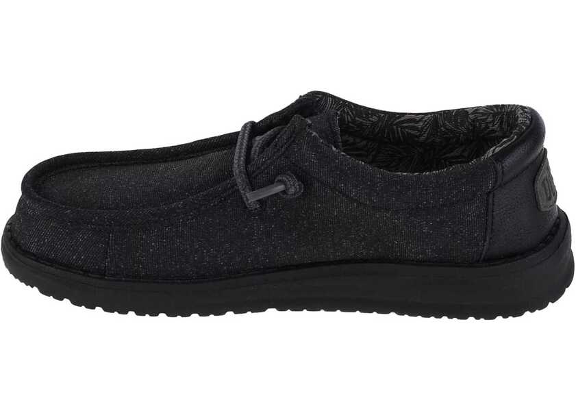 Sneakers Hey Dude Wally Youth Basic Black Baieti (BM 13487294) 2