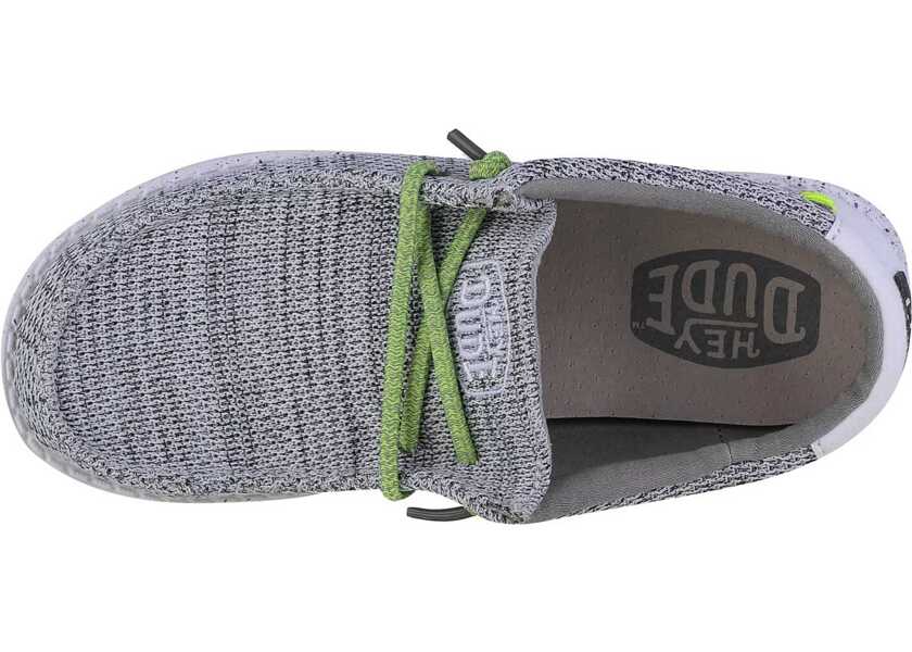 Sneakers Hey Dude Wally Youth Sox Grey Baieti (BM 13487303) 3