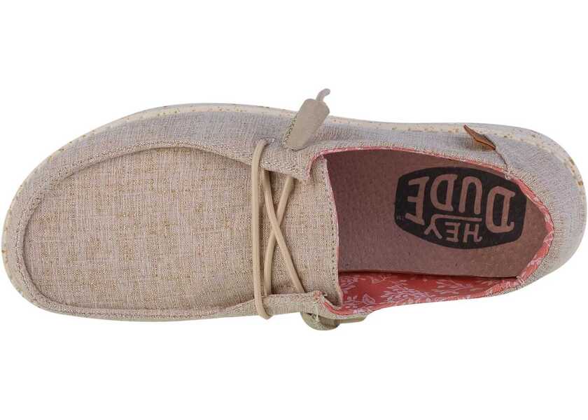 Sneakers Hey Dude Wendy Chambray Beige Femei (BM 13487315) 3