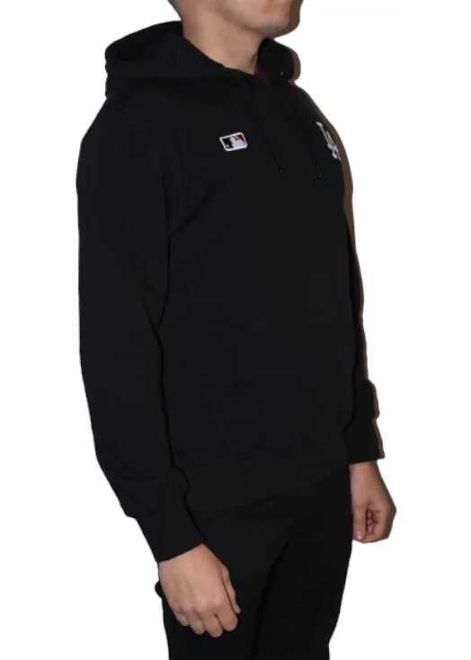 Bluze de trening 47 Brand MLB Los Angeles Dodgers Hoodie Black Barbati (BM 13487447) 2