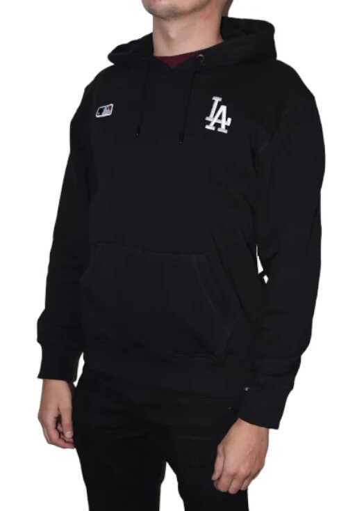 Bluze de trening 47 Brand MLB Los Angeles Dodgers Hoodie Black Barbati (BM 13487447) 3
