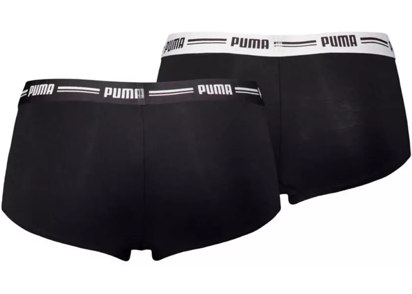 Chiloti PUMA Mini Short 2 Pack Black Femei (BM 13487486) 2