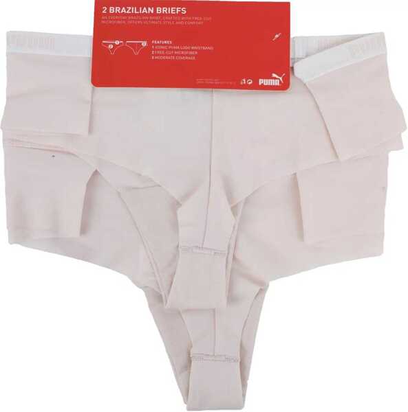 Chiloti PUMA Brazilian Briefs 2 Pack Pink Femei (BM 13487495) 3