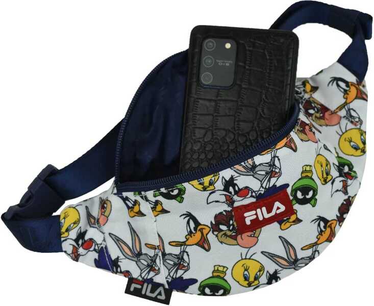 Rucsacuri Fila Thies Warner Bross Soft Bumbag White Fete (BM 13487948) 3