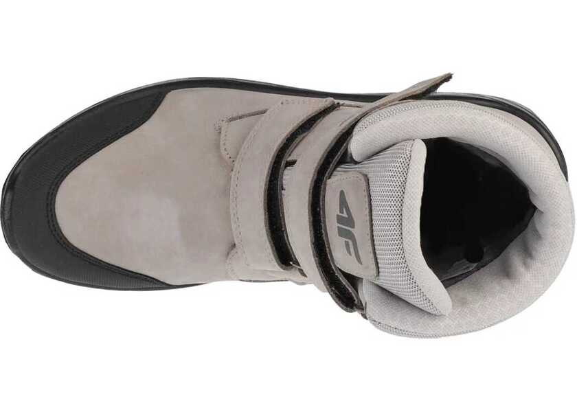 Bocanci de iarna 4F Junior Trek Grey Baieti (BM 13488026) 3