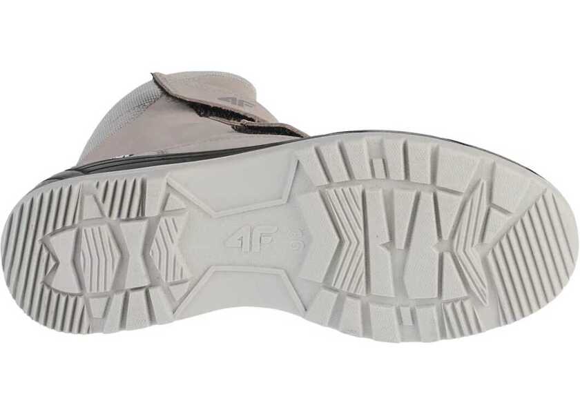 Bocanci de iarna 4F Junior Trek Grey Baieti (BM 13488026) 4