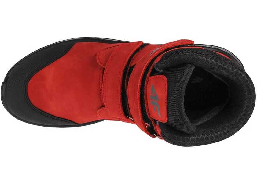 Bocanci de iarna 4F Junior Trek Red Baieti (BM 13488029) 3