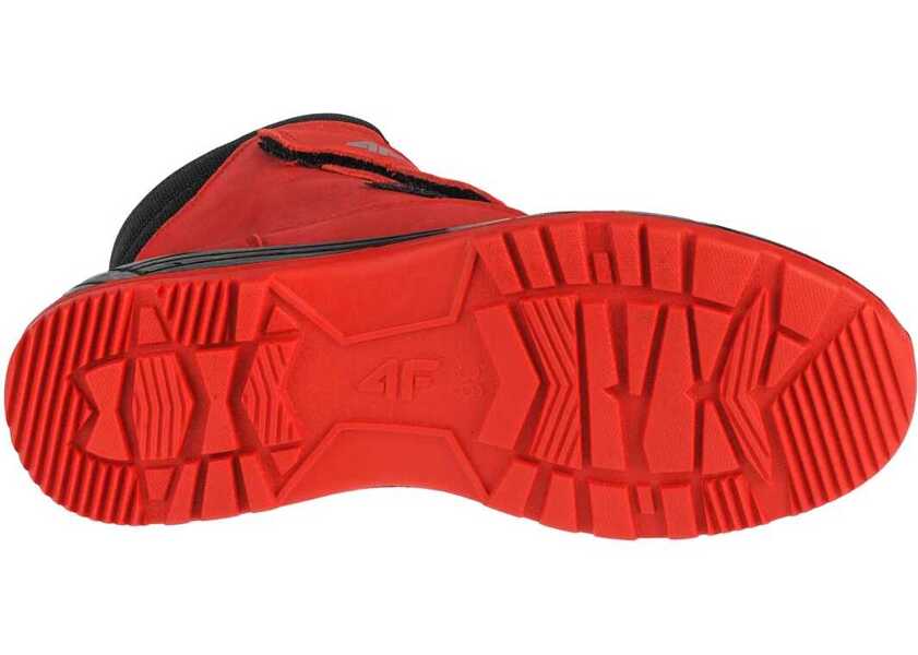 Bocanci de iarna 4F Junior Trek Red Baieti (BM 13488029) 4