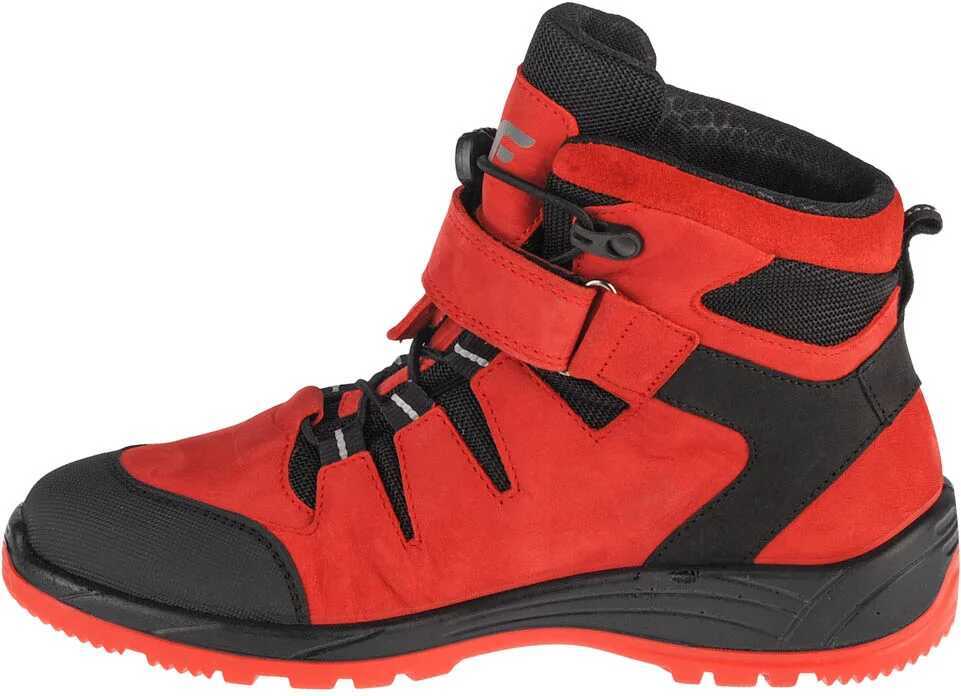 Bocanci de iarna 4F Junior Trek Red Baieti (BM 13488038) 2