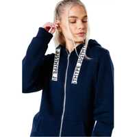 Topuri Dama pagina 84 - Bluze de trening Justhype Drawstring Zip Hoodie Navy Femei (BM 13488065) - B-mall.ro