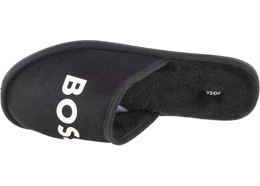 Slapi Hugo Boss Logo Slippers Black Baieti (BM 13488155) 3