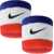 Nike Swoosh Wristbands White