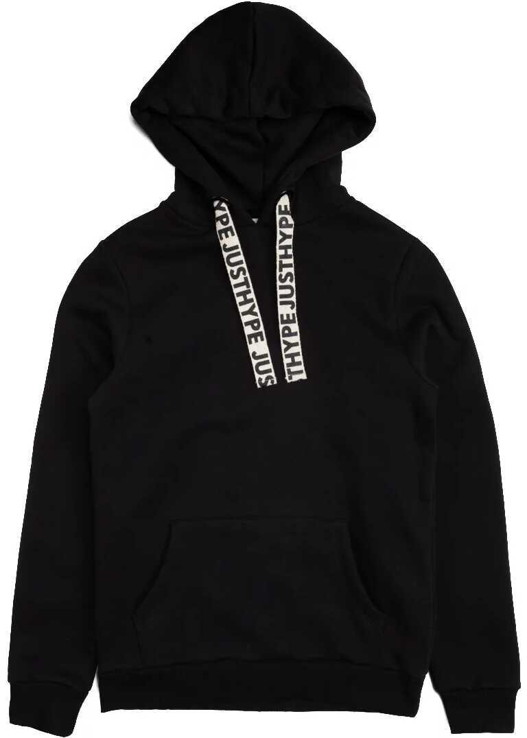 Bluze de trening Justhype Drawcord Hoodie Black Femei (BM 13488398) 3
