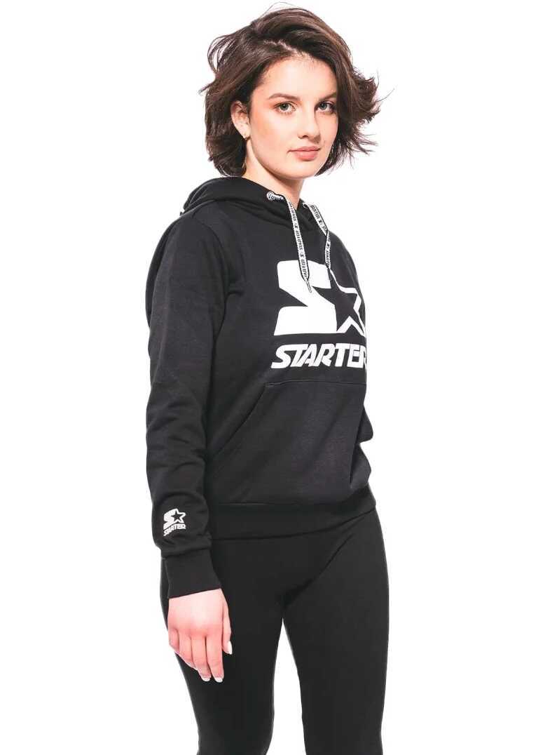 Bluze Starter Woman Blouse Hoodie Black Femei (BM 13488440) 2