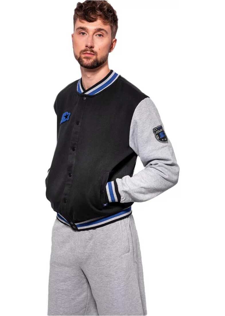 Bluze Starter Man College Blouse Black Barbati (BM 13488491) 3