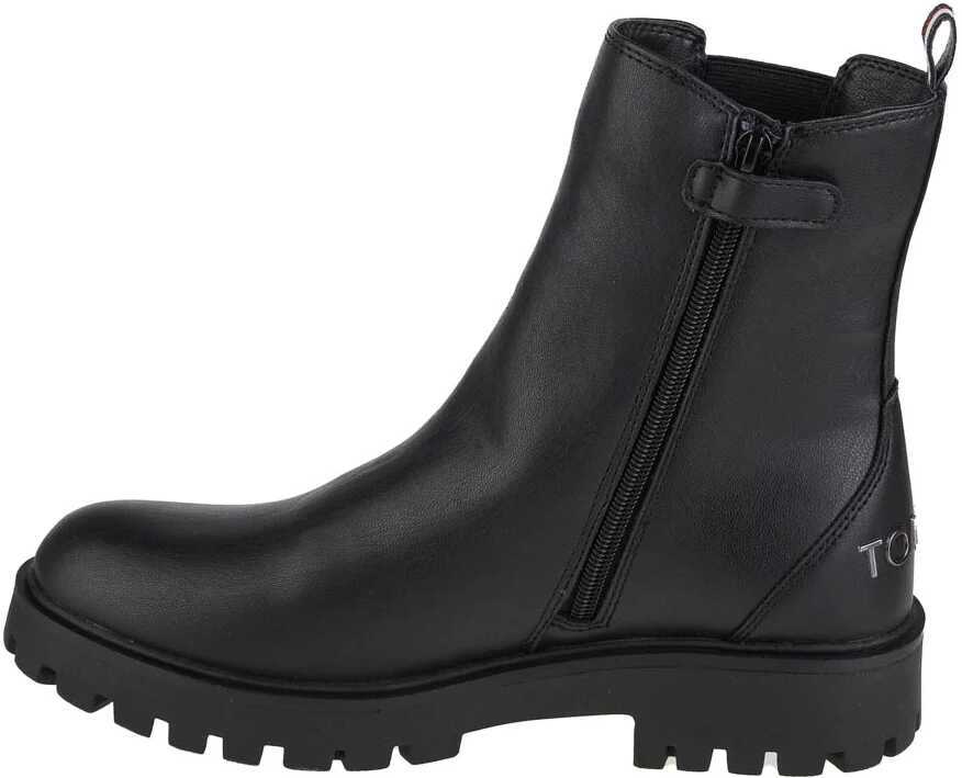 Ghete Tommy Hilfiger Chelsea Boot Black Fete (BM 13488509) 2